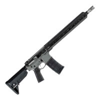 Christensen Arms CA-15 G2 223 Wylde 16in Tungsten Gray Cerakote Black Semi Automatic Modern Sporting Rifle - 30+1 Rounds - 16in