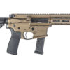 Christensen Arms CA9MM 9mm AR-Style Pistol with SBA3 Pistol Brace and Burnt Bronze Cerakote Finish